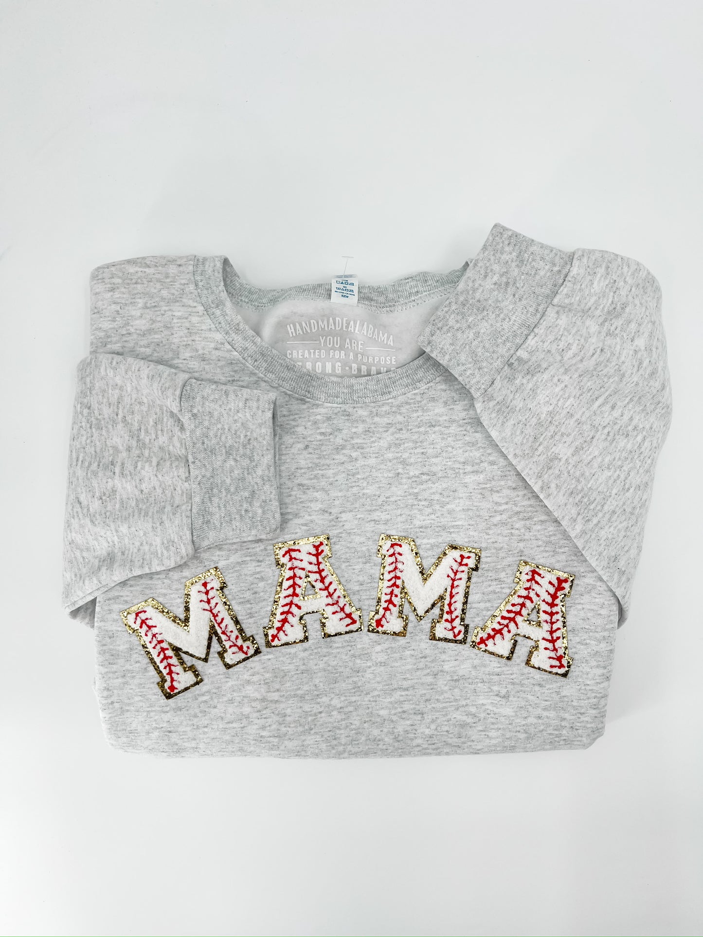 MAMA Baseball Patch Sweatshirt/Tshirt
