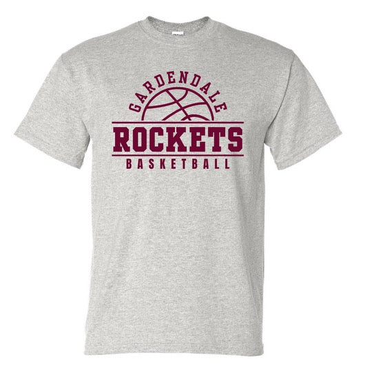 Gardendale Rockets Basketball Tee