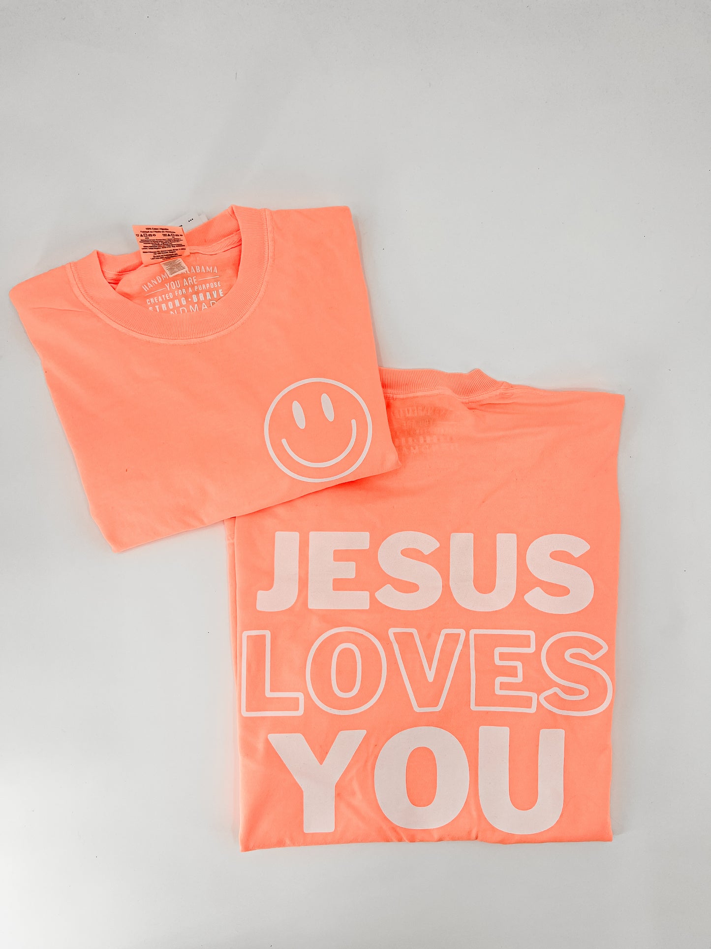 Smile Jesus Loves You Tee (2 options)