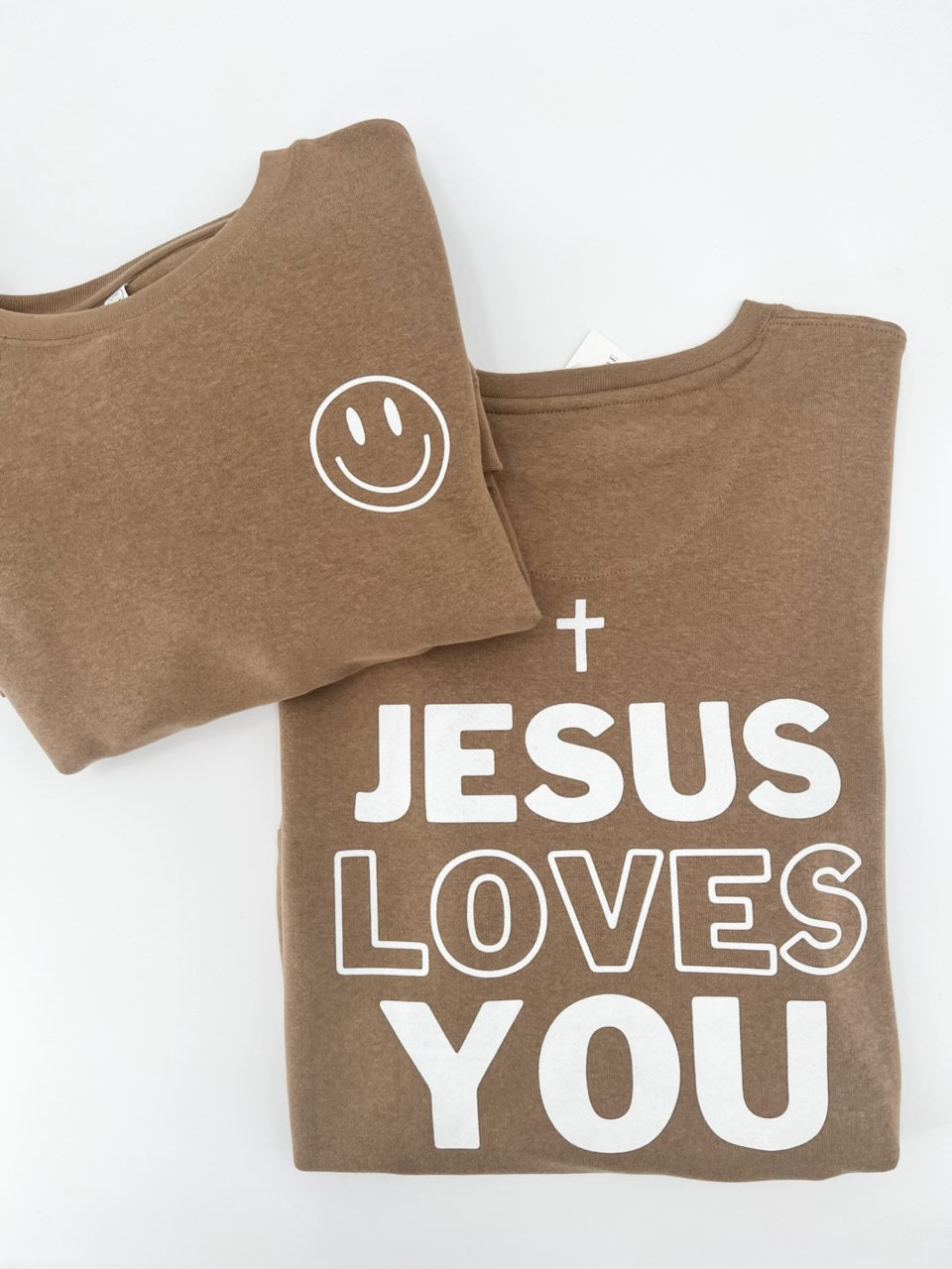 Smile Jesus Loves You Sweatshirt