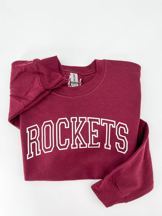 Rockets Outline Sweatshirt