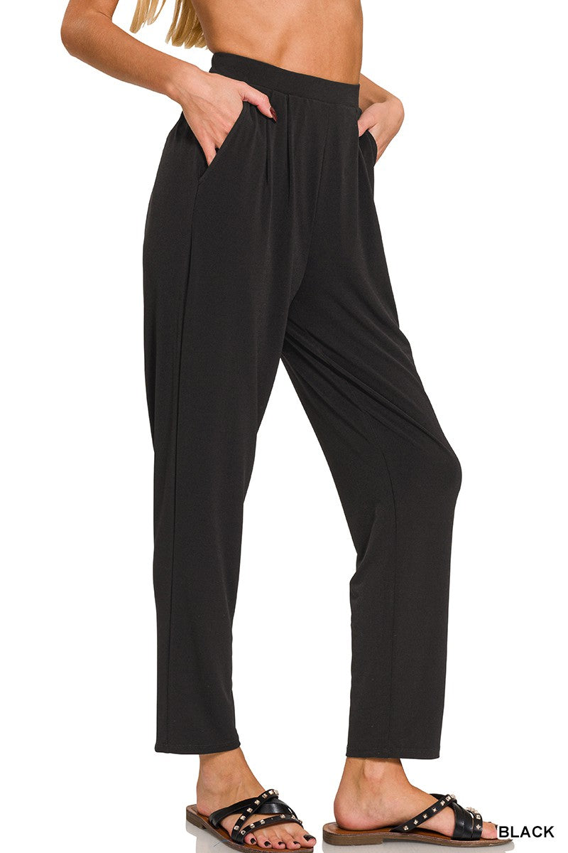 ITY Pleated Waist Pants With Side Pockets