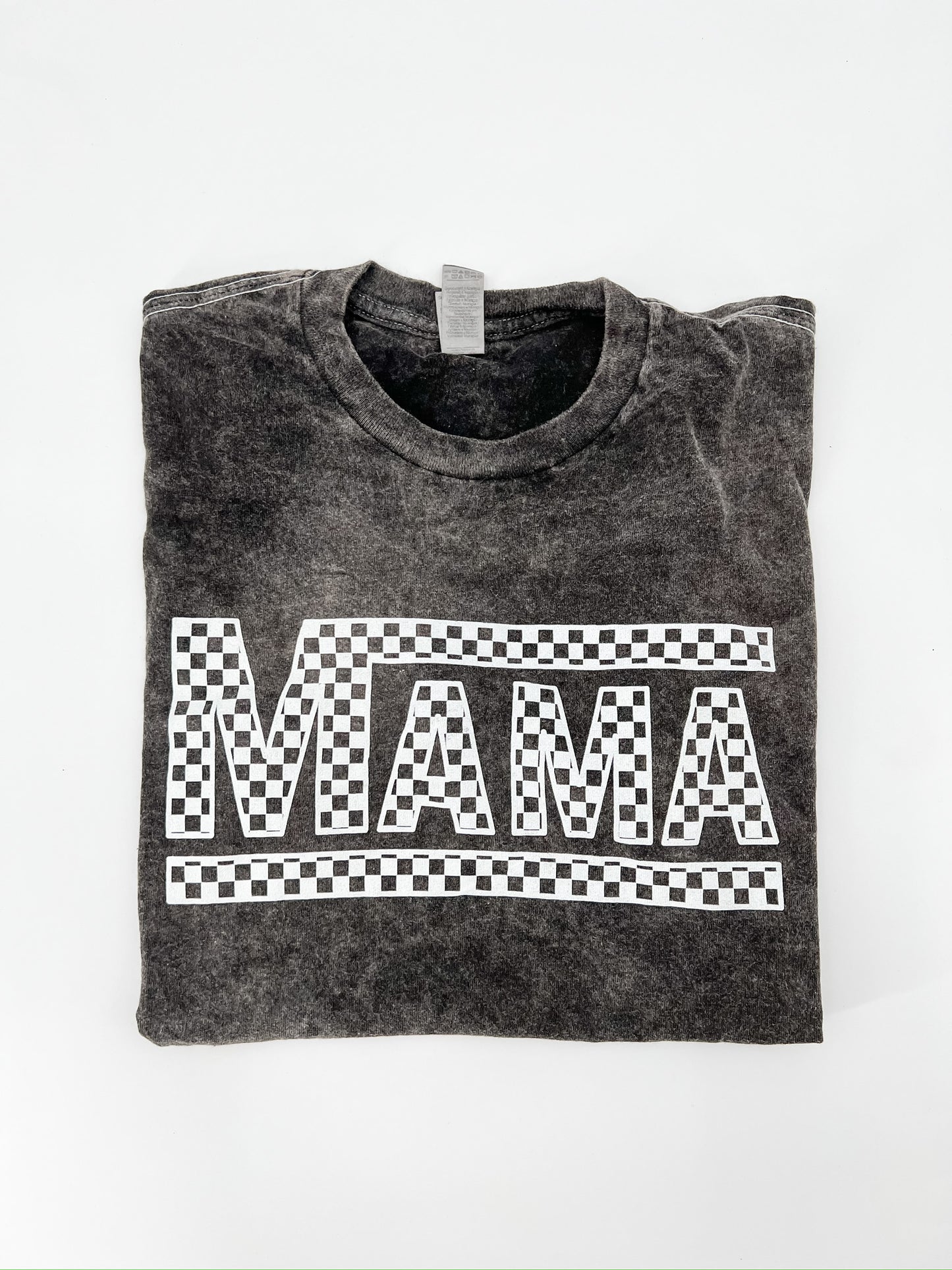 MAMA Checkered Tee