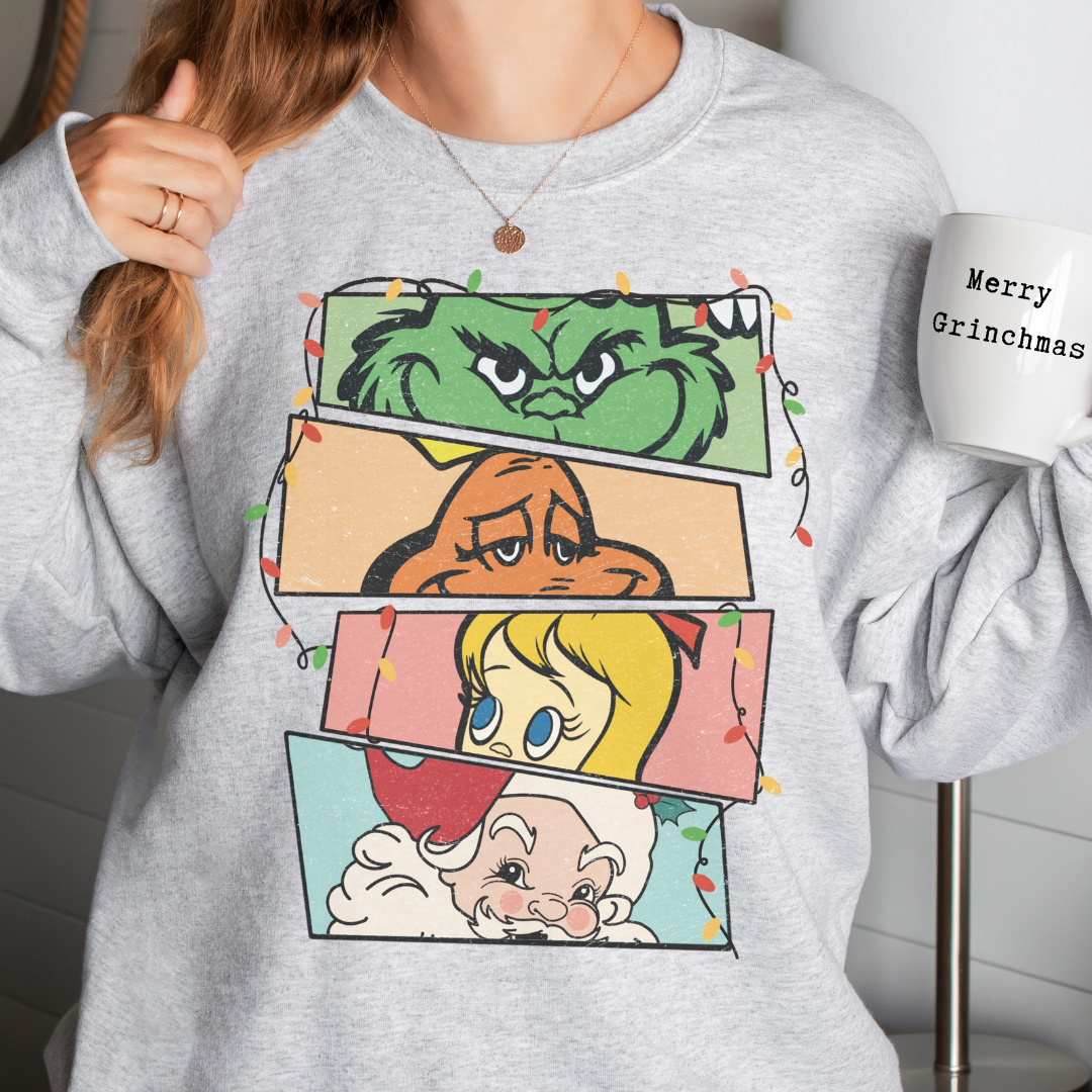 Grinch Character Sweatshirt