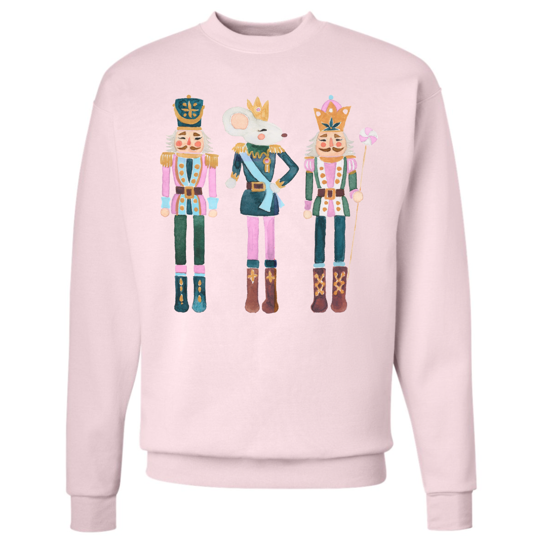 Nutcracker Sweatshirt - Pink Design