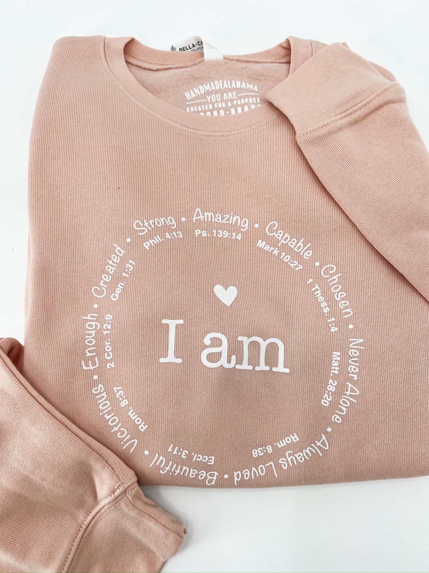 I Am - Circle Design Sweatshirt