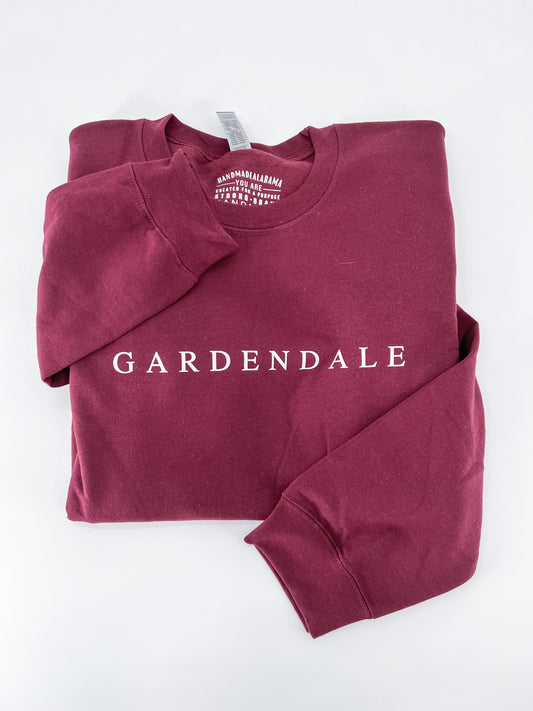 Gardendale Sweatshirt  - Seaside Font