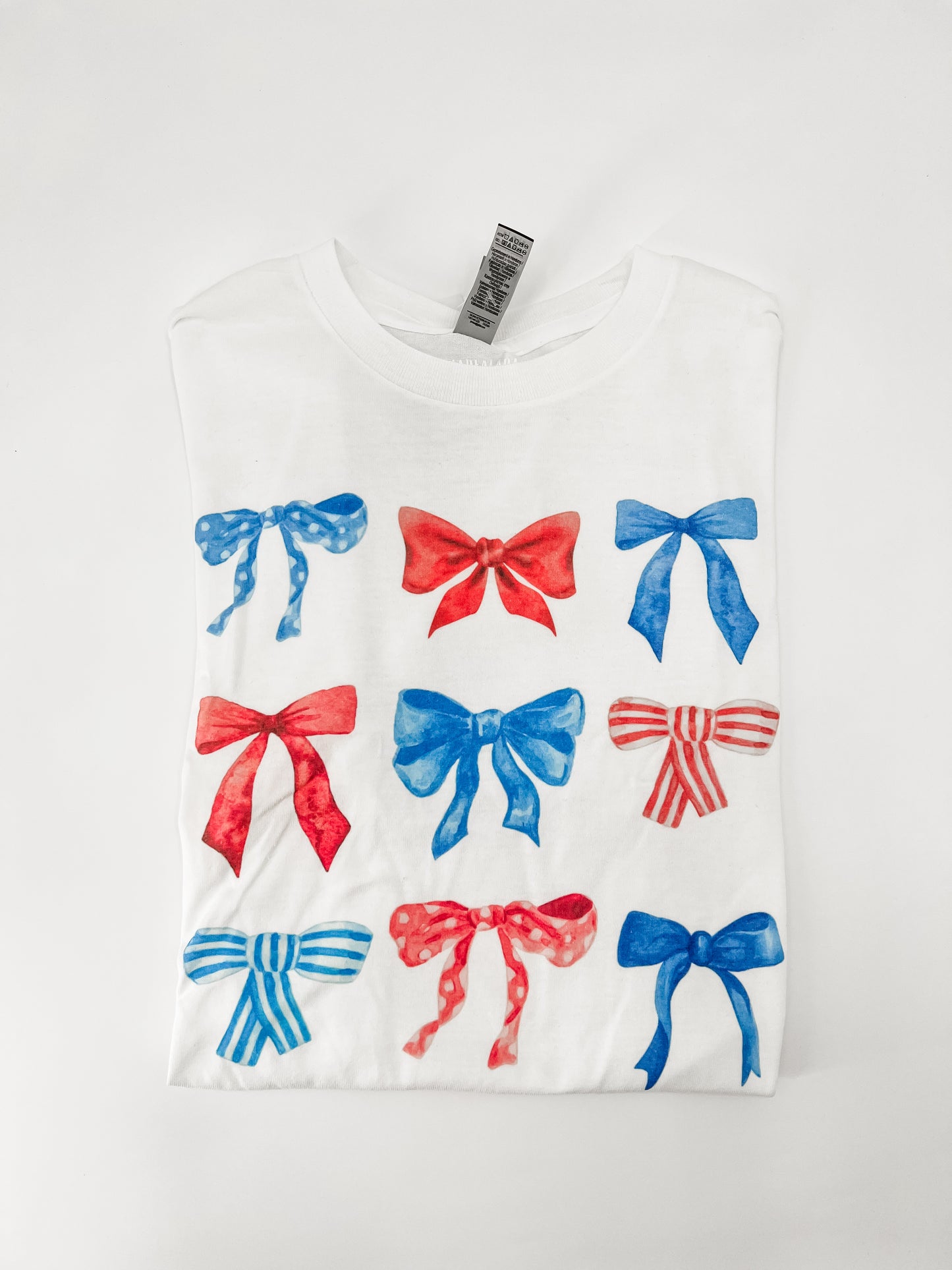 Kids - Patriotic Bow Tee