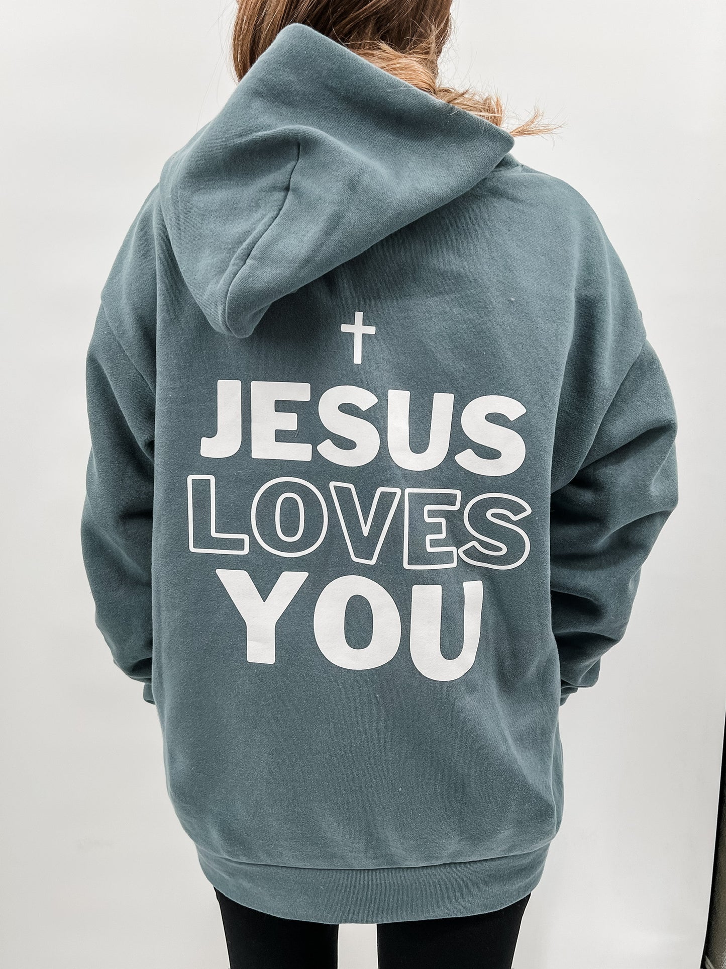 Smile Jesus Loves You Hoodie