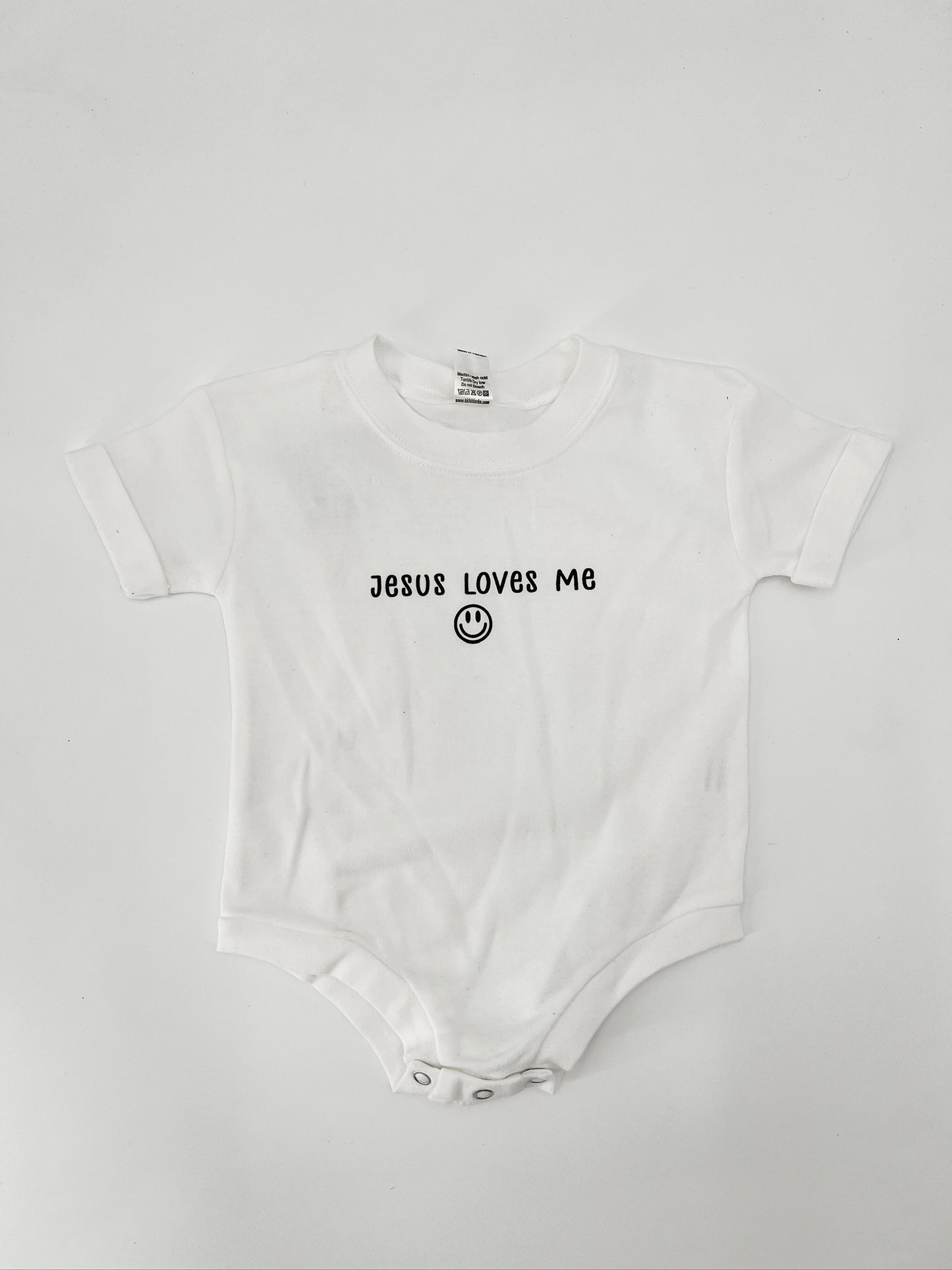 Jesus Loves Me Onesie