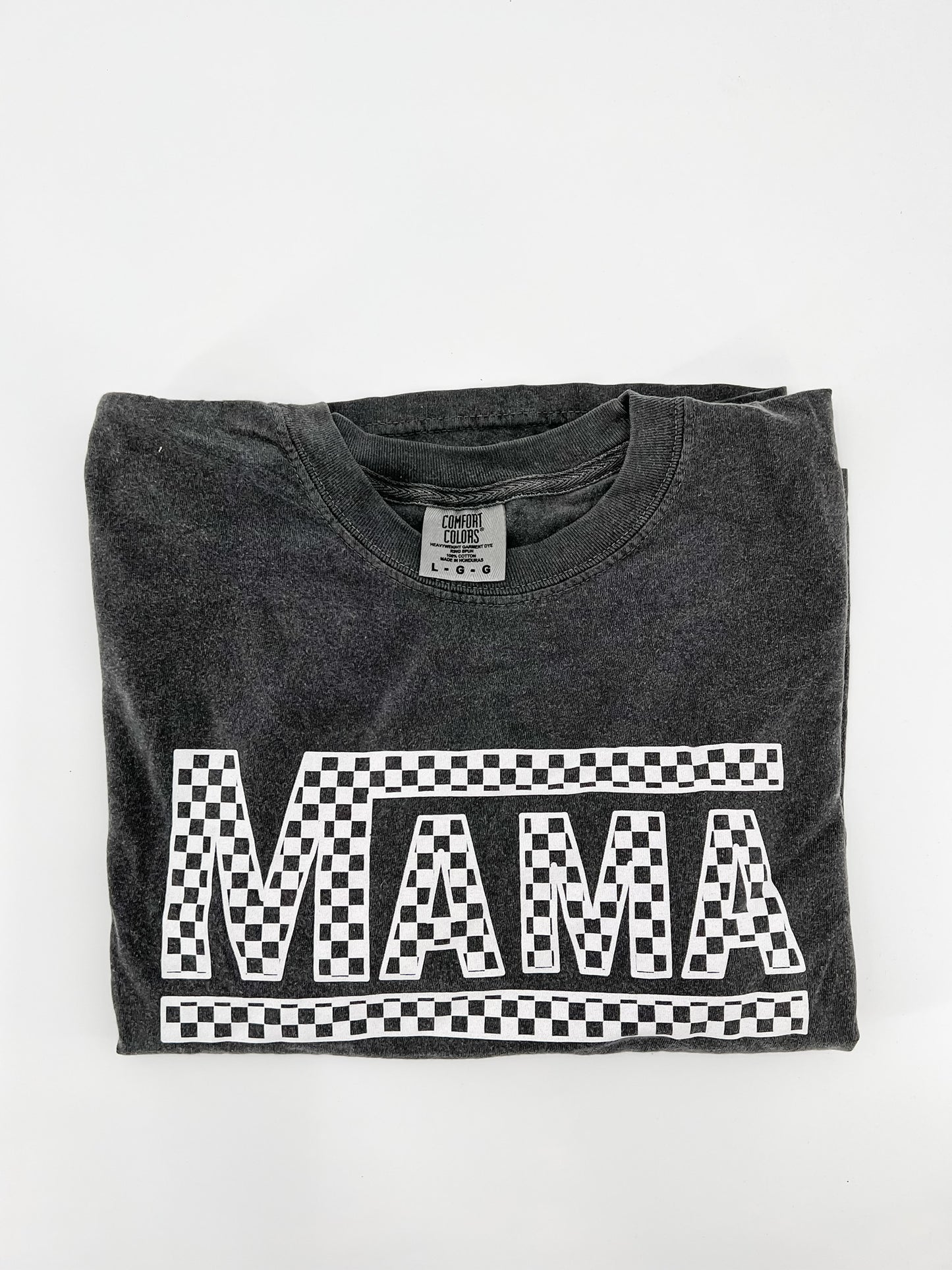 MAMA Checkered Tee