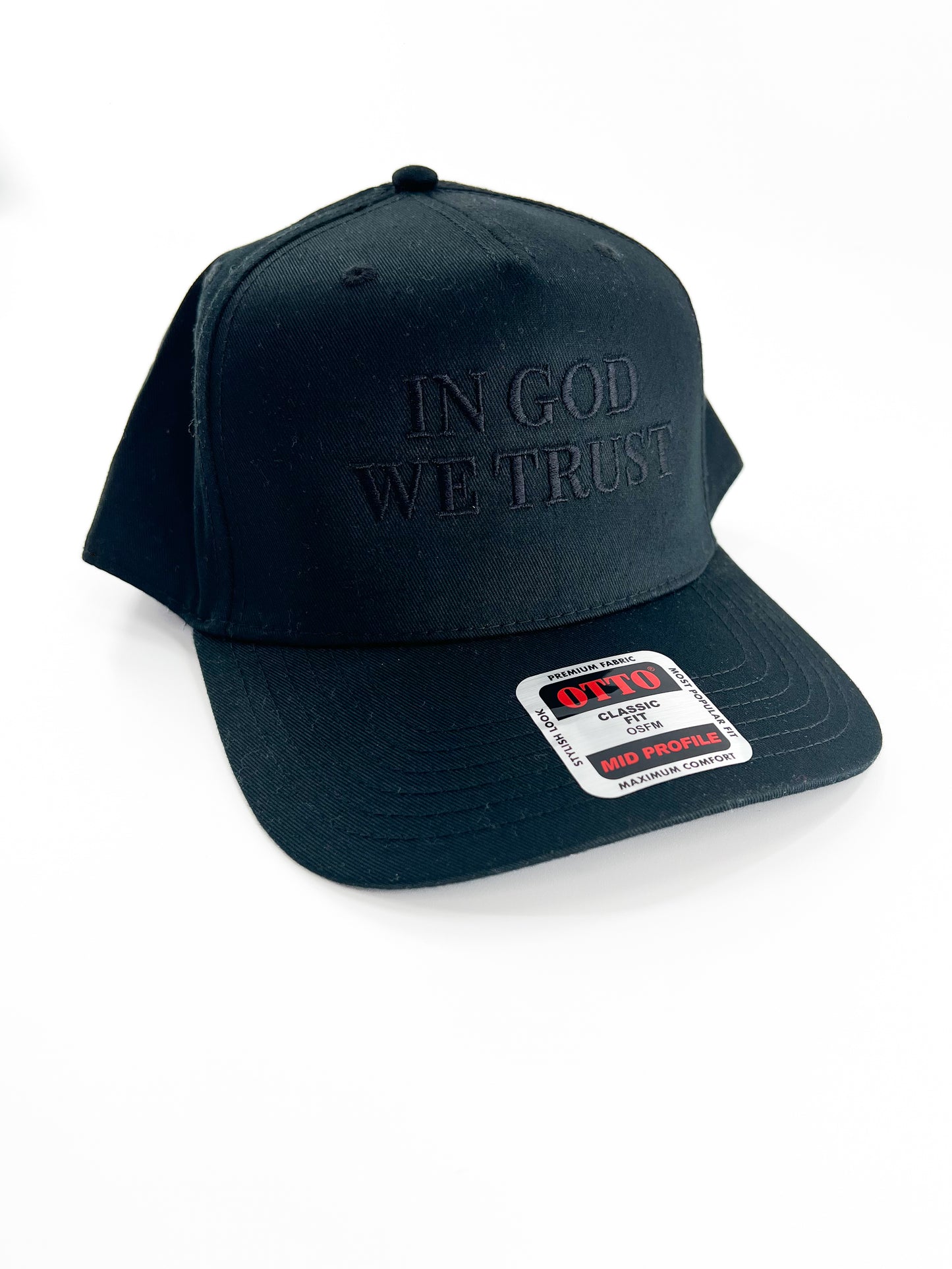 In God We Trust Embroidered Hat