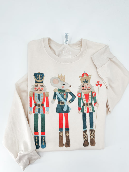 Nutcracker Sweatshirt - Blue Design