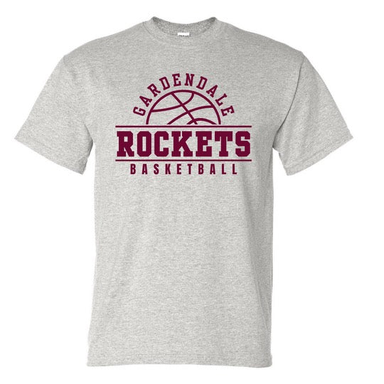 Gardendale Rockets Basketball Tee