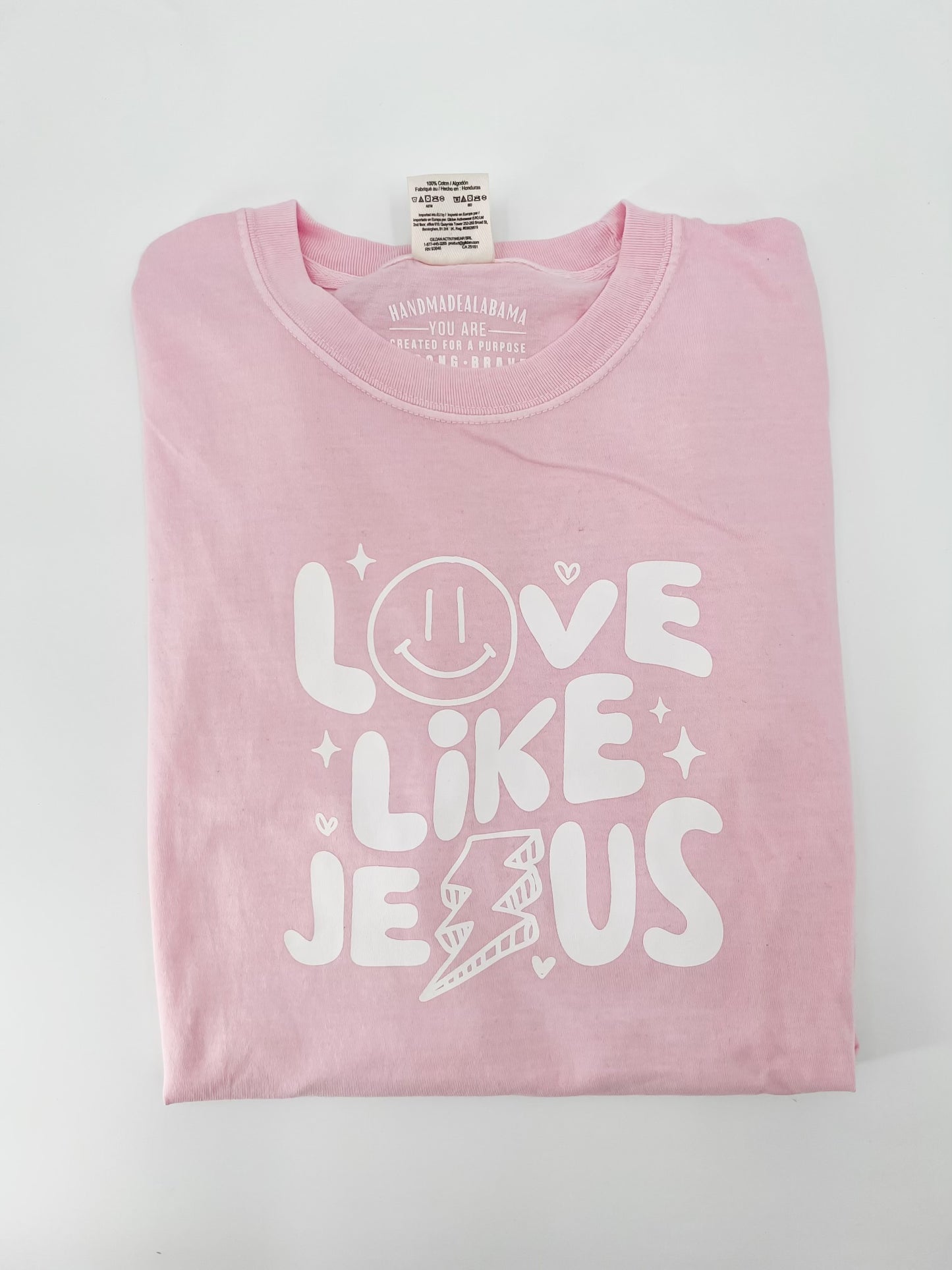 Love Like Jesus - Lightning Bolt and Smiley