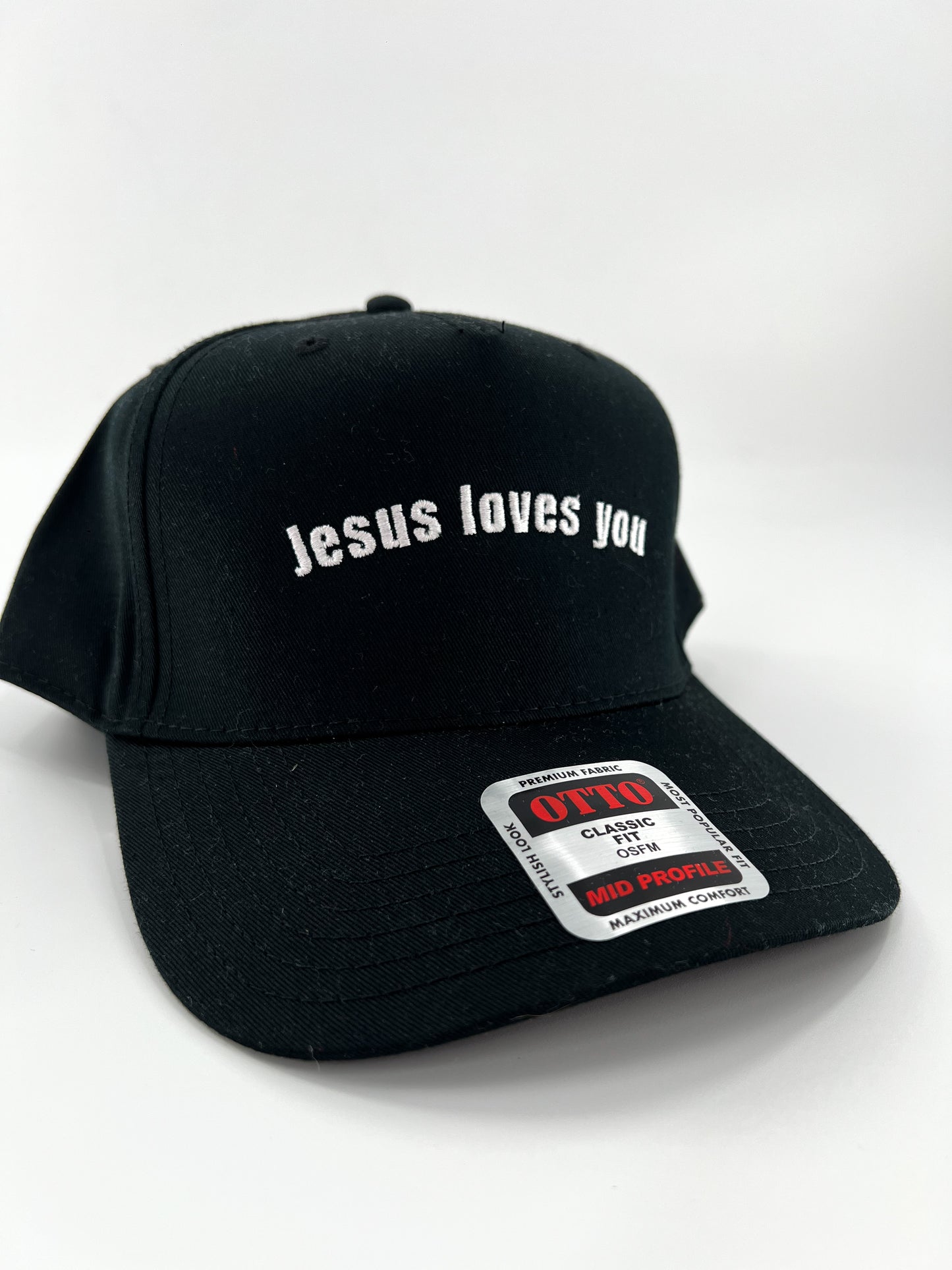 Jesus Loves You Embroidered Hat