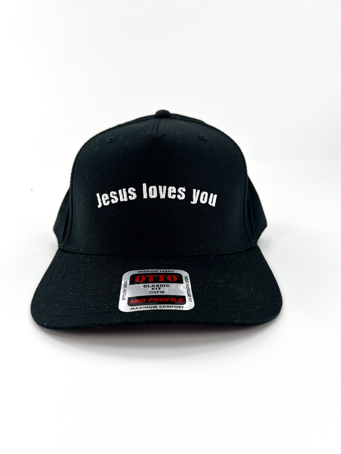 Jesus Loves You Embroidered Hat