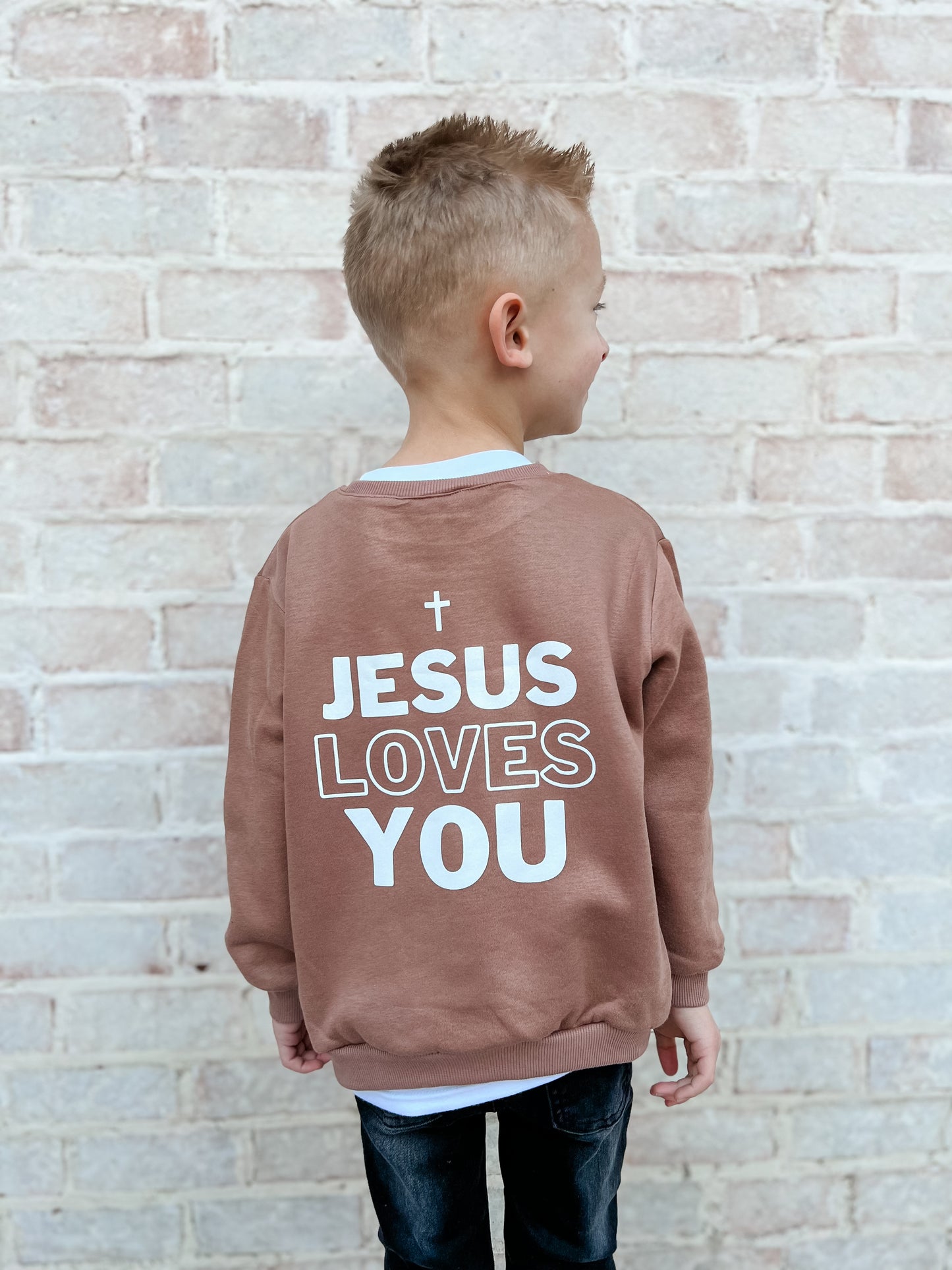 Kids - Jesus Loves You Sweatshirt