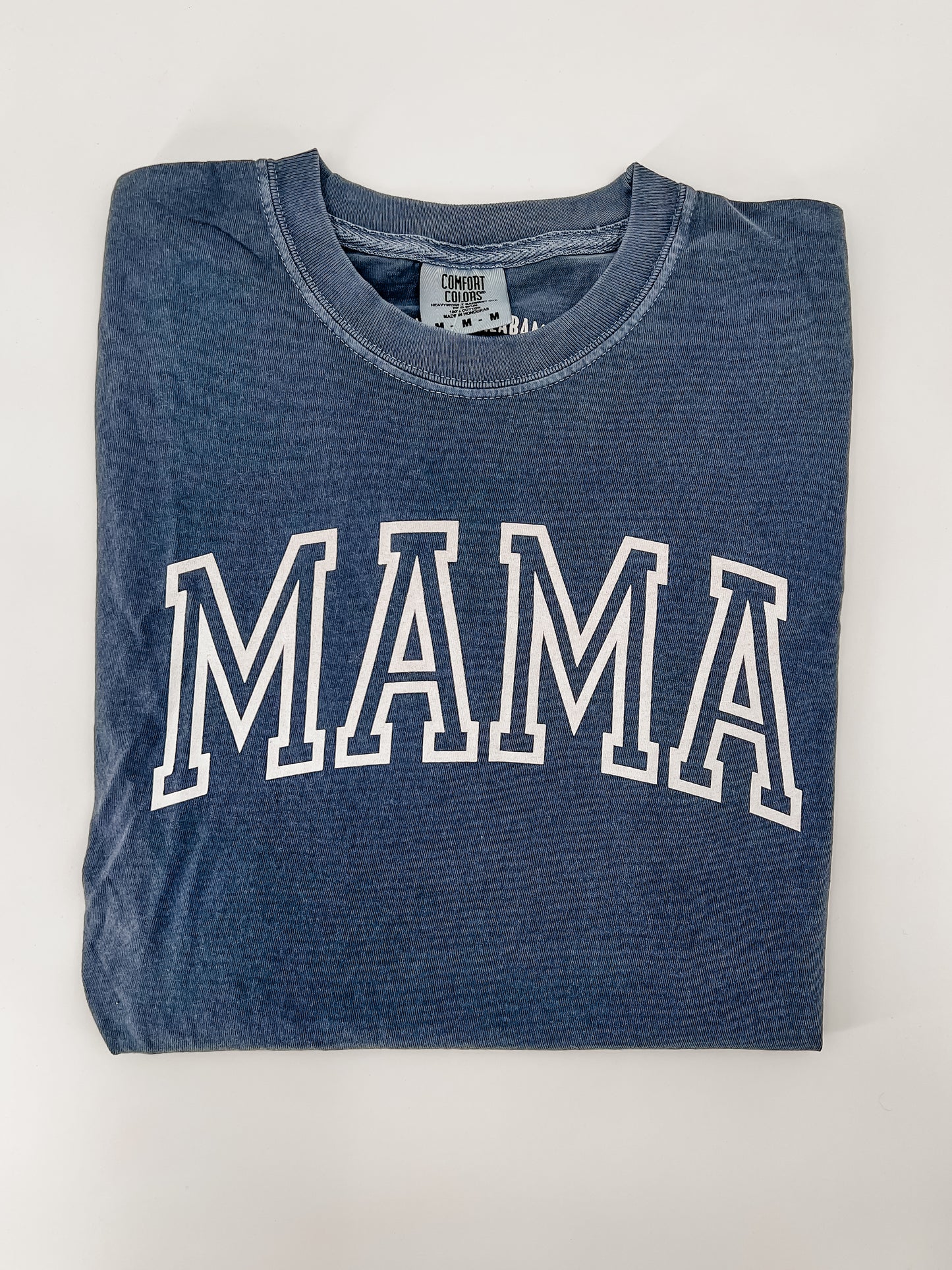 MAMA Outlined Comfort Colors Tee