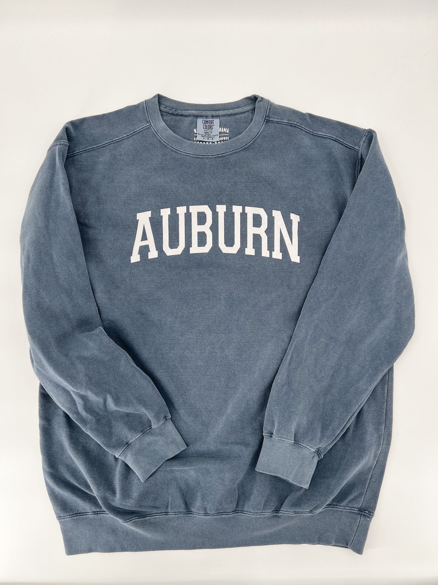 Auburn Varsity Comfort Colors Sweatshirt