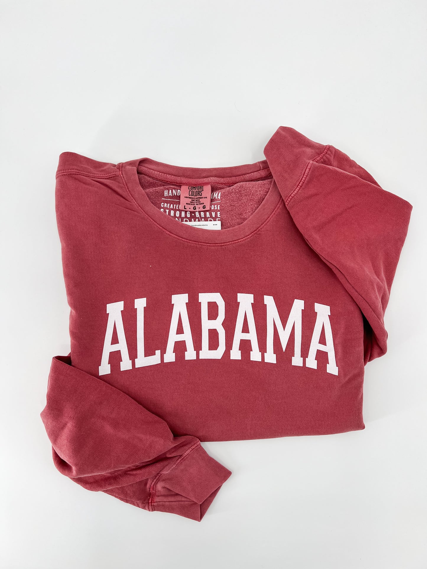 Alabama Varsity Comfort Colors Sweatshirt