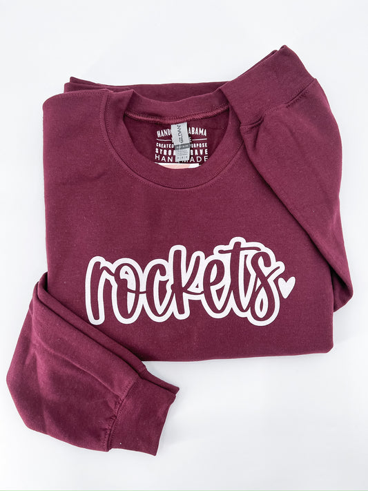 Rockets Bubble Design Sweatshirt