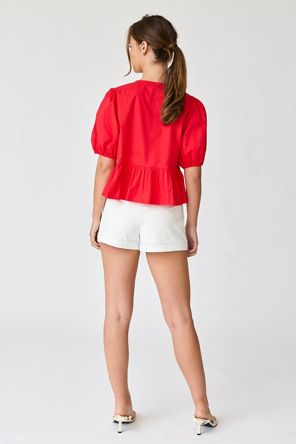 Hailey Bow Tie Detailed Blouse