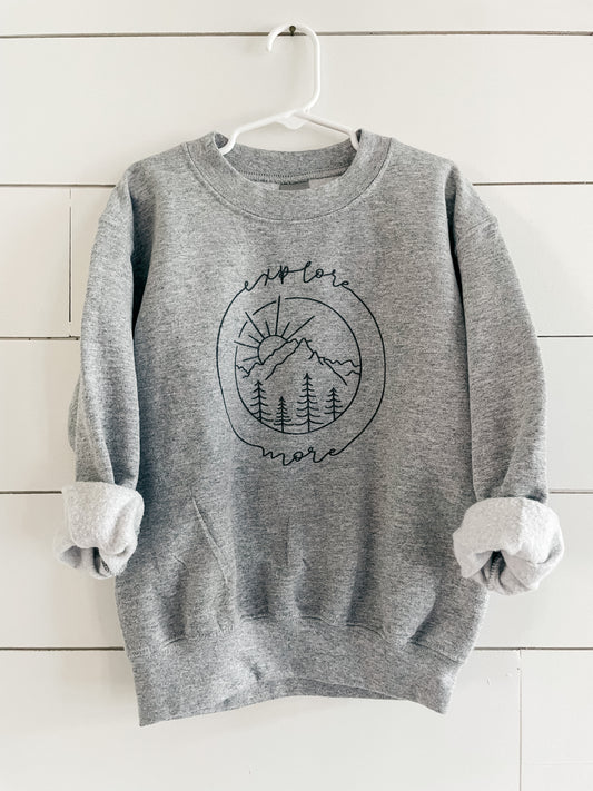 Kids - Explore More Sweatshirt