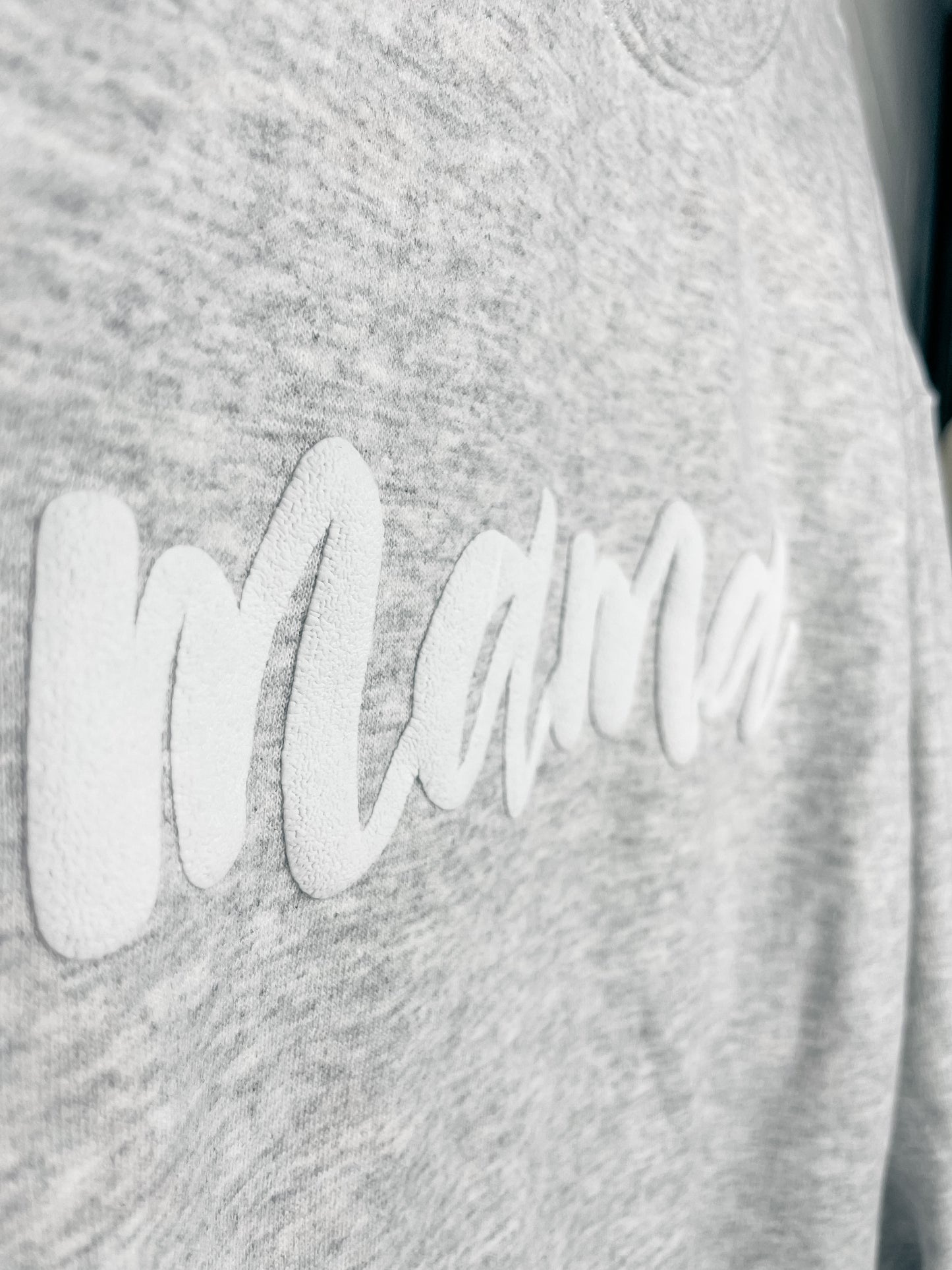 PUFF Lettering Sweatshirt- Personalized